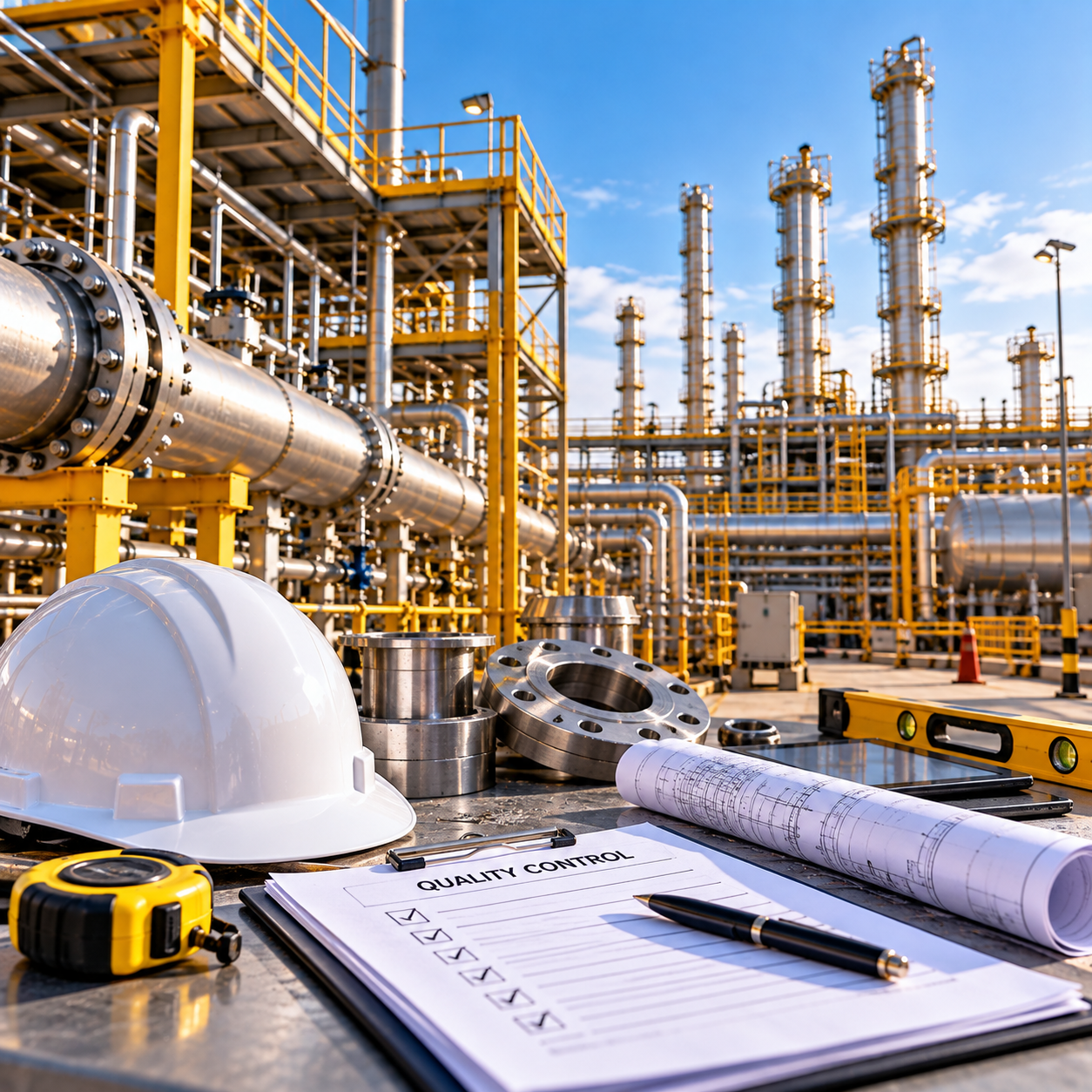 Quality Control in Industrial Construction: A Project-Based Approach